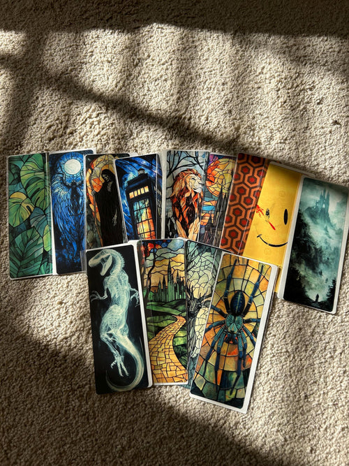 Blue Eragon Bookmark - Handcrafted Inheritance Cycle Inspired Bookmark, Fantasy Dragon Design